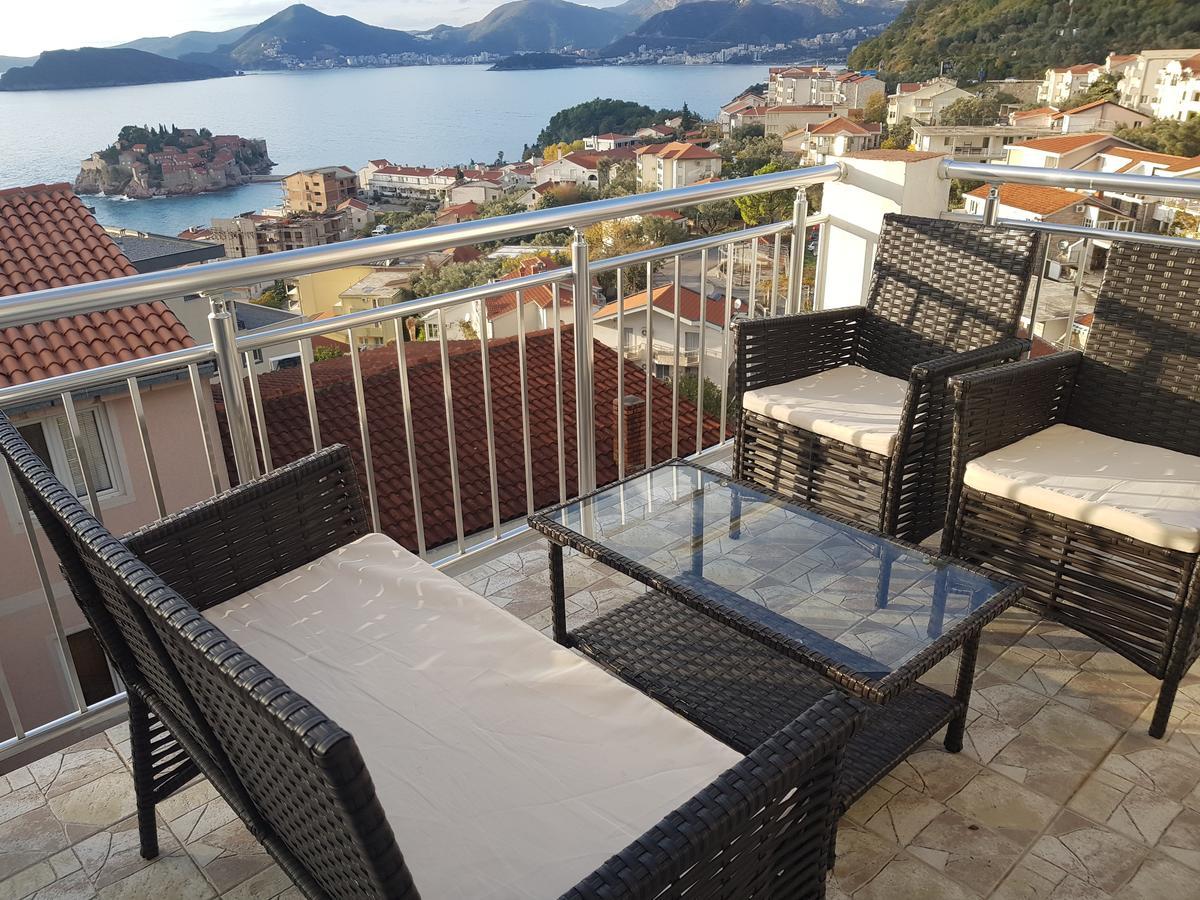 Apartments Vukovic Sveti Stefan Eksteriør bilde