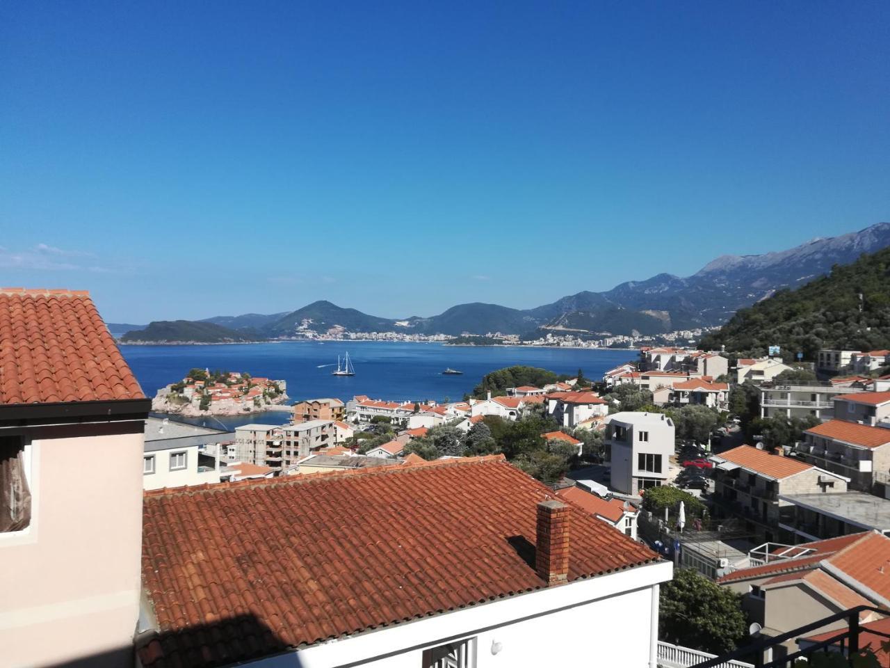 Apartments Vukovic Sveti Stefan Eksteriør bilde